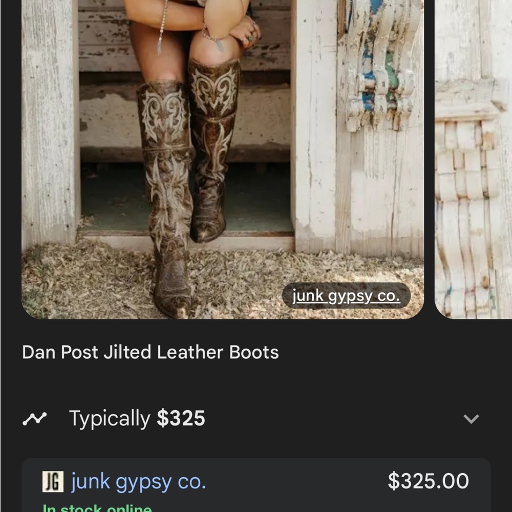 Dan post jilted Brown Leather Boots